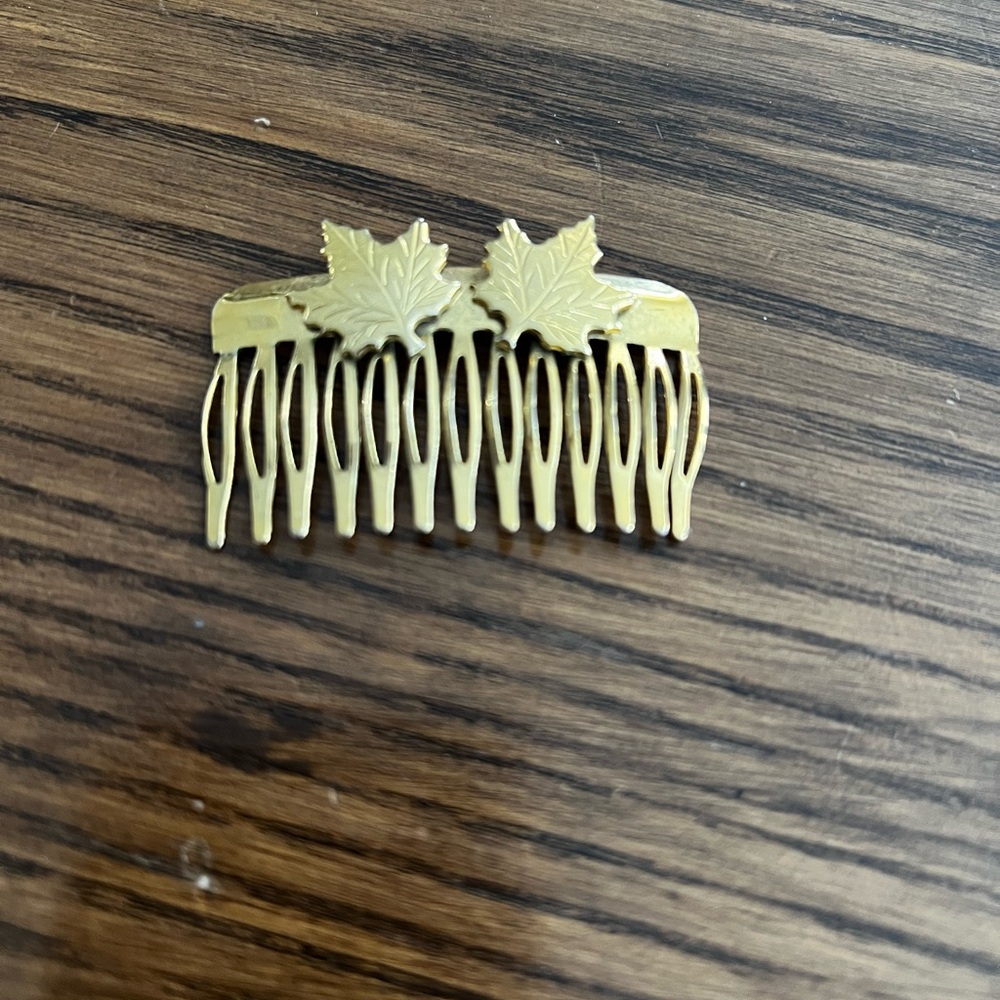 3 for 30$ / Gold Leaf Hair Comb